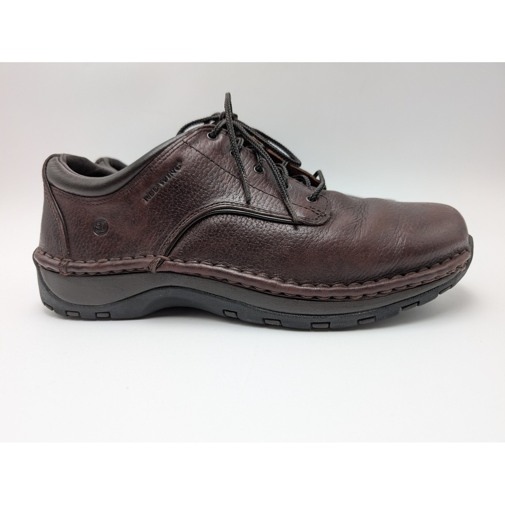 Red Wing Oxford Work Shoes Men 9 E2 Brown 8704 Leather SD Slip Resistant Utility